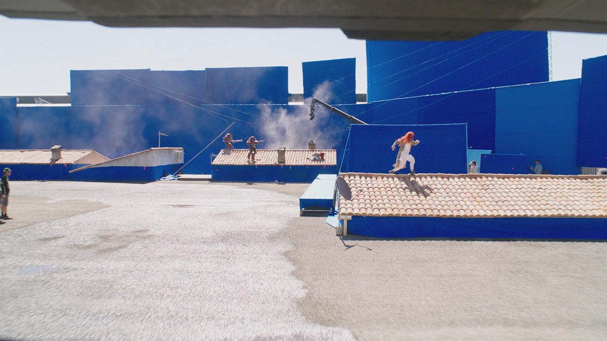 The Texas Switch turned Mera's run across Sicilian rooftops into an ambitious continuous shot.